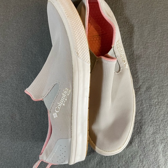 Columbia Gray and Pink Slip-On Shoes - Picture 2 of 10